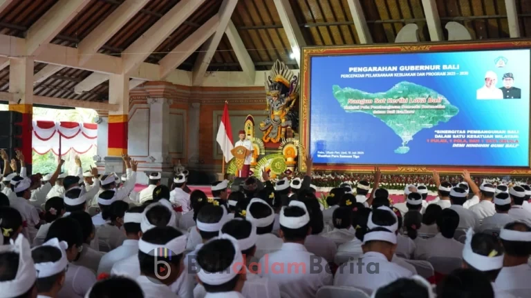 Gubernur Koster kerja keras